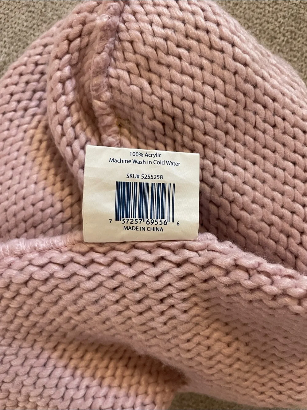 Top Paw Pink Knit Pom Pom Sweater